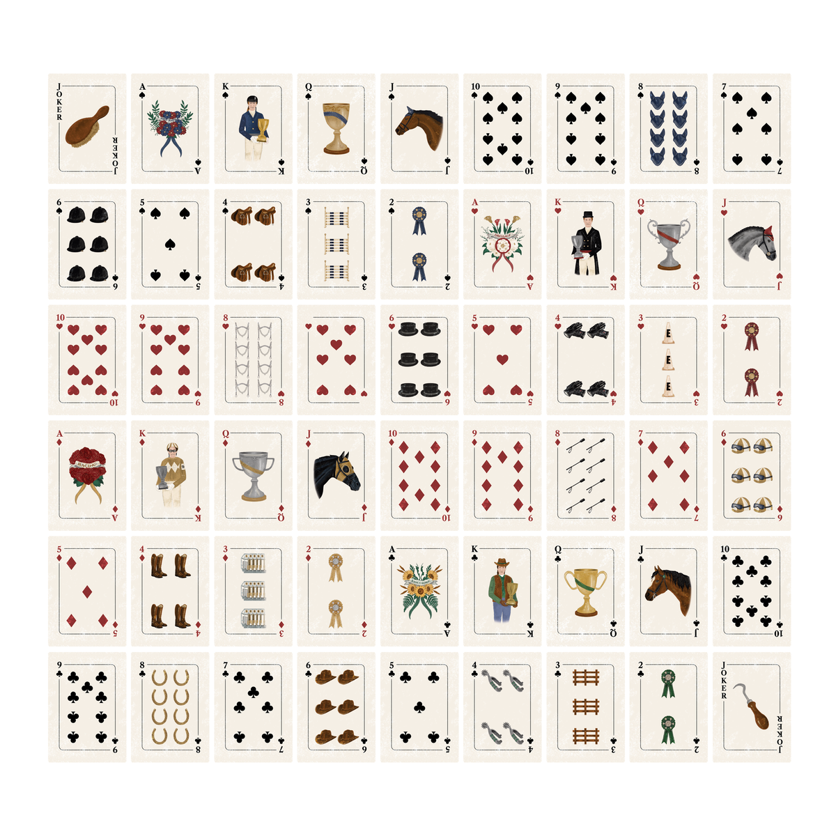 Equestrian Edition | The Riders Edition Playing Cards