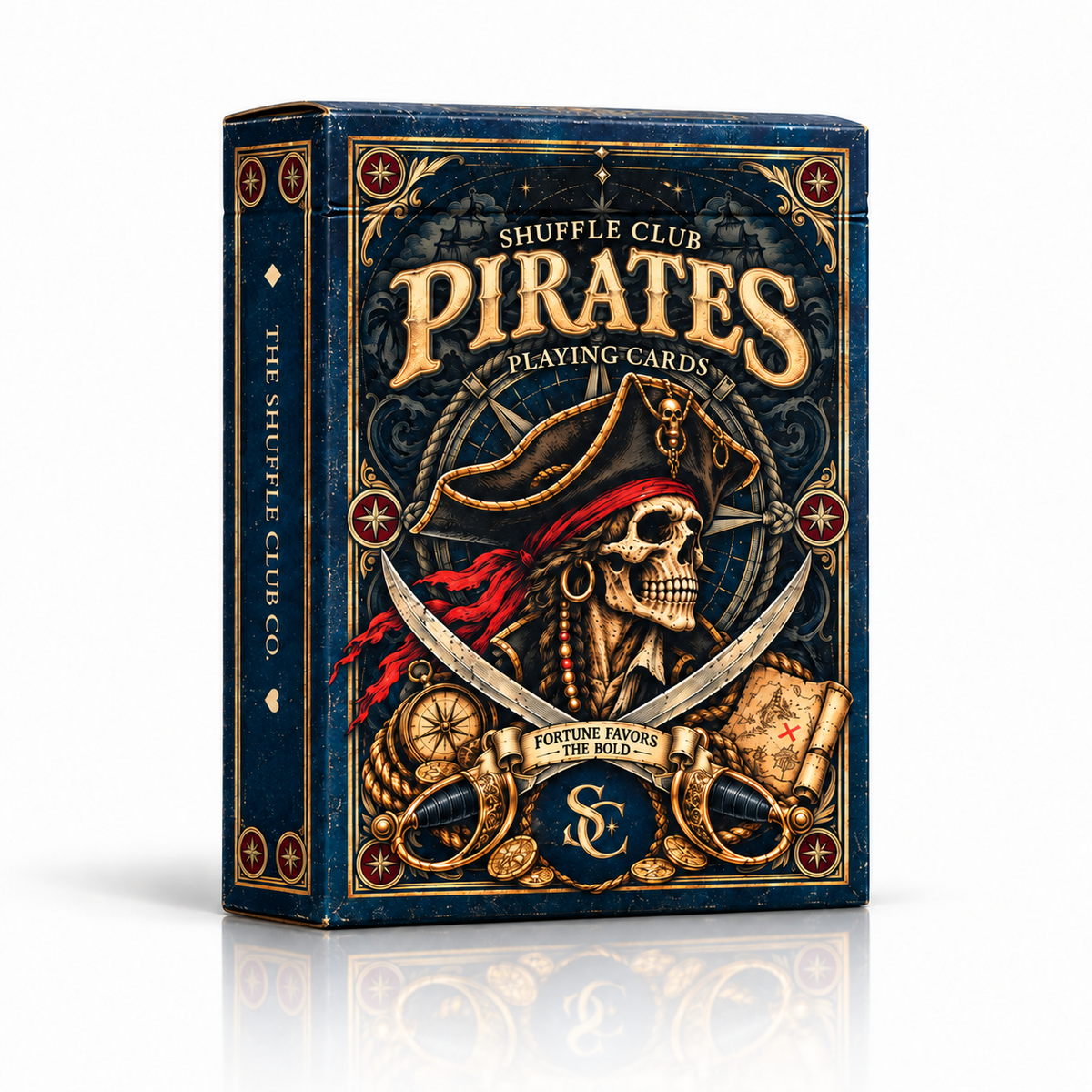 Pirates Playing Cards – box front