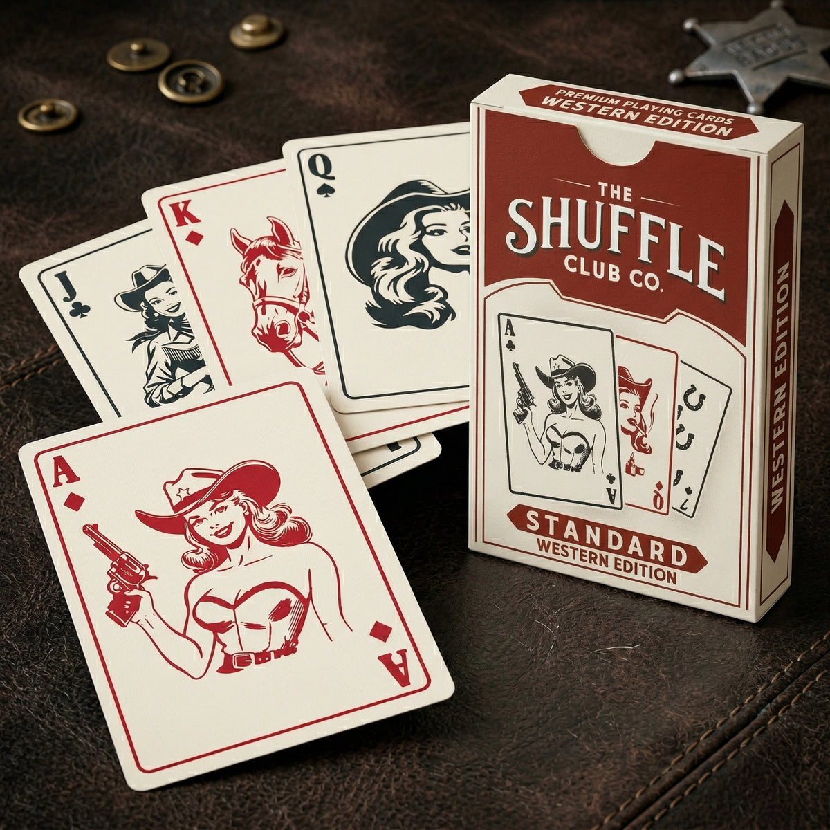 Shuffle Club Western Edition Playing Cards product view 5