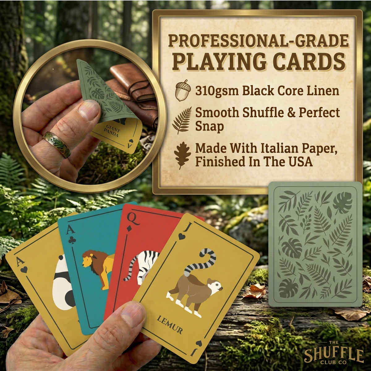 Shuffle Club Animal Playing Cards product view 3