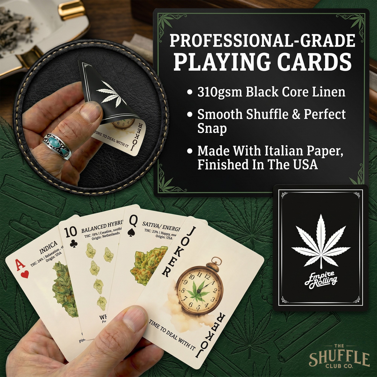 Shuffle Club Cannabis Playing Cards product view 3