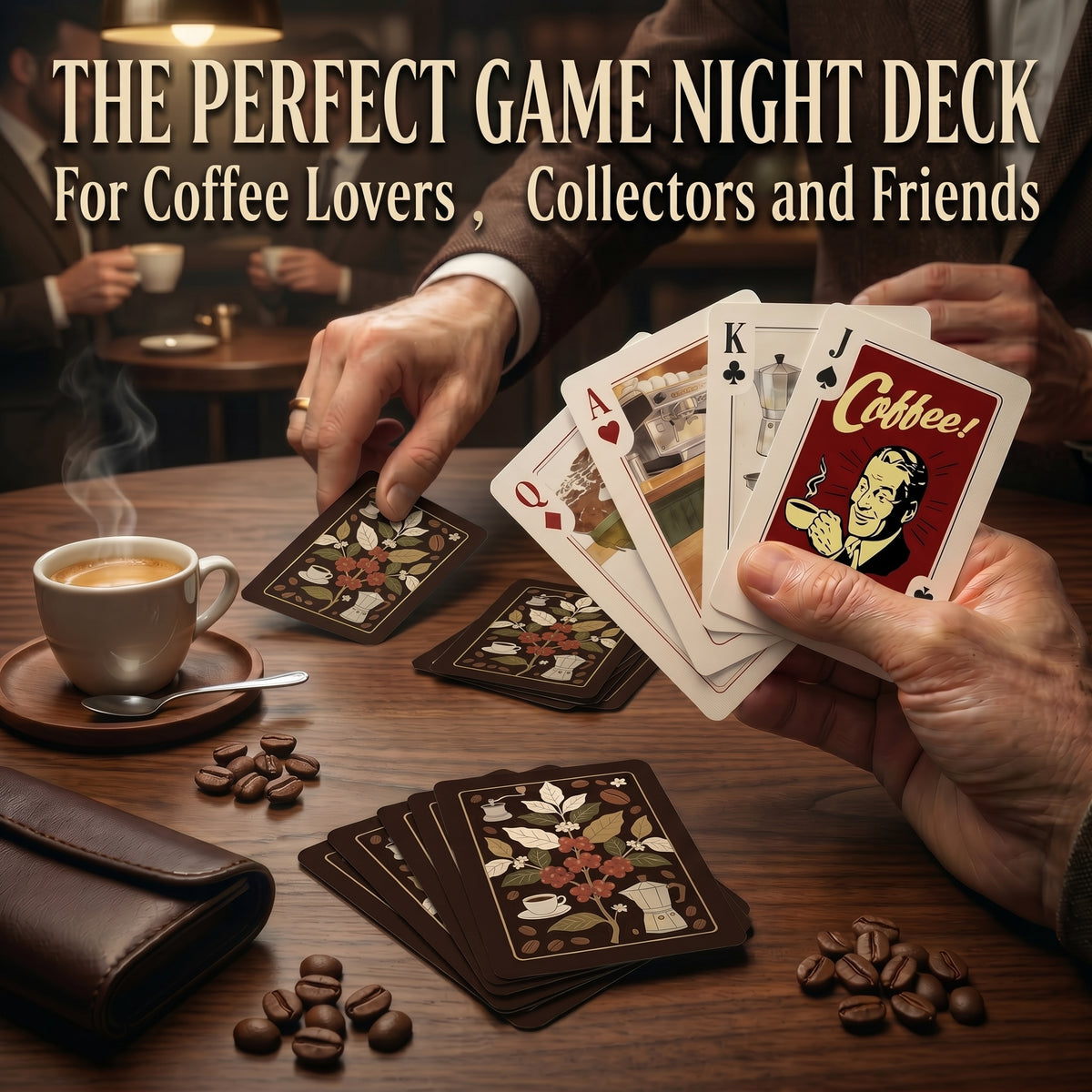 Shuffle Club Coffee Playing Cards product view 4