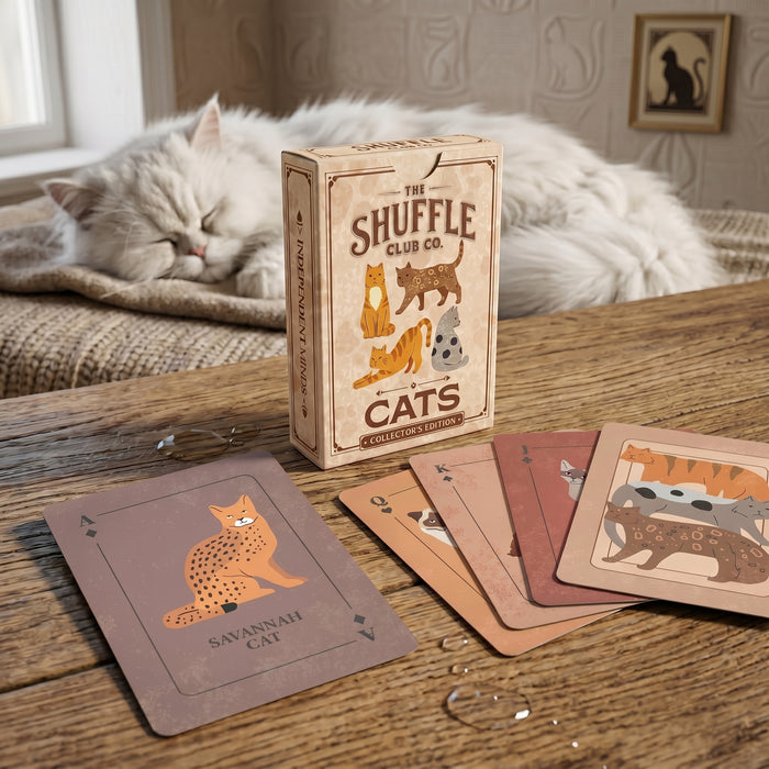 Shuffle Club Co Cat Playing Cards (Pack of 2)