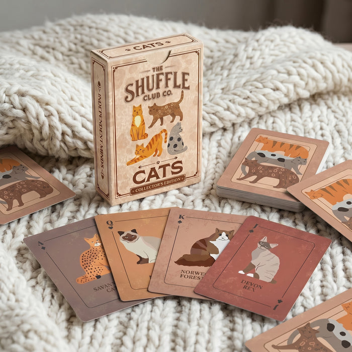 Shuffle Club Co Cat Playing Cards (Pack of 2)