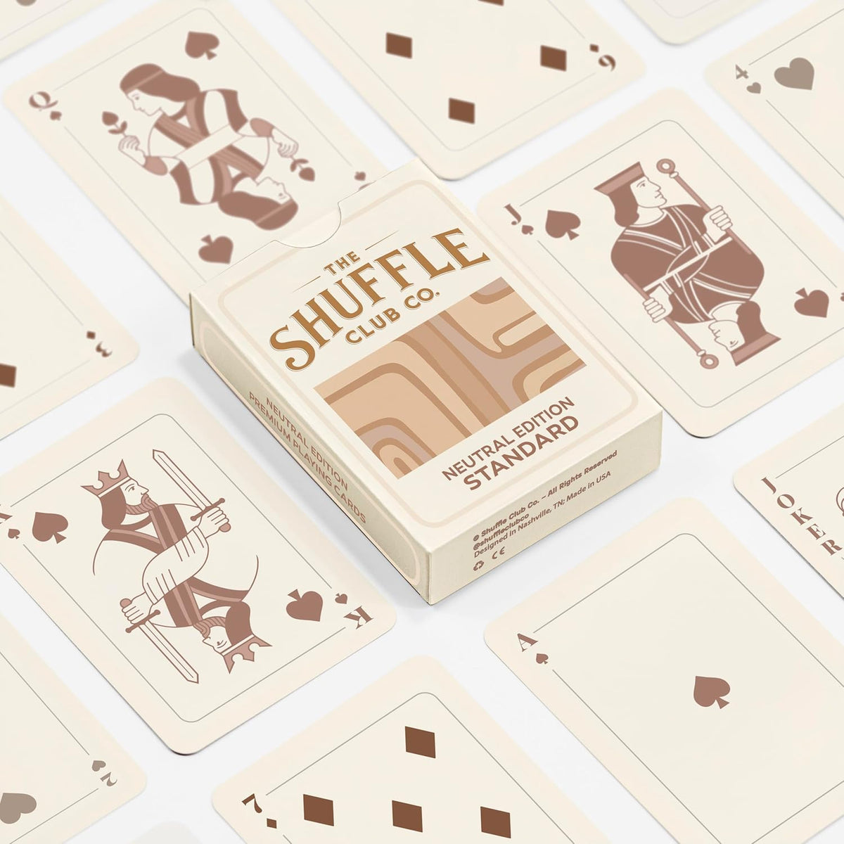 Shuffle Club Neutral Playing Cards product view 2