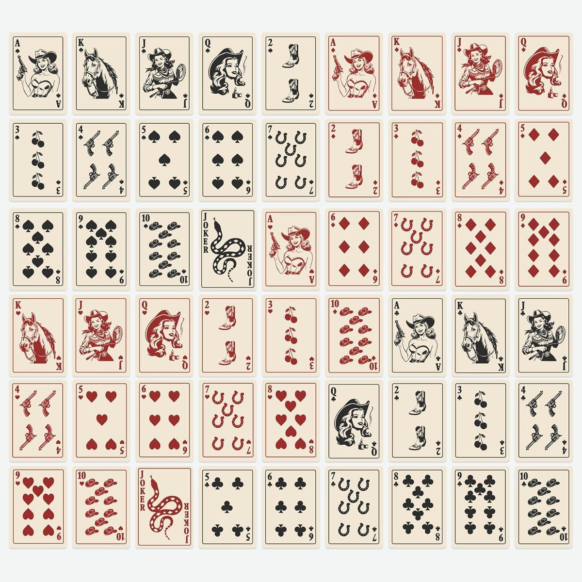 Shuffle Club Western Edition Playing Cards product view 8