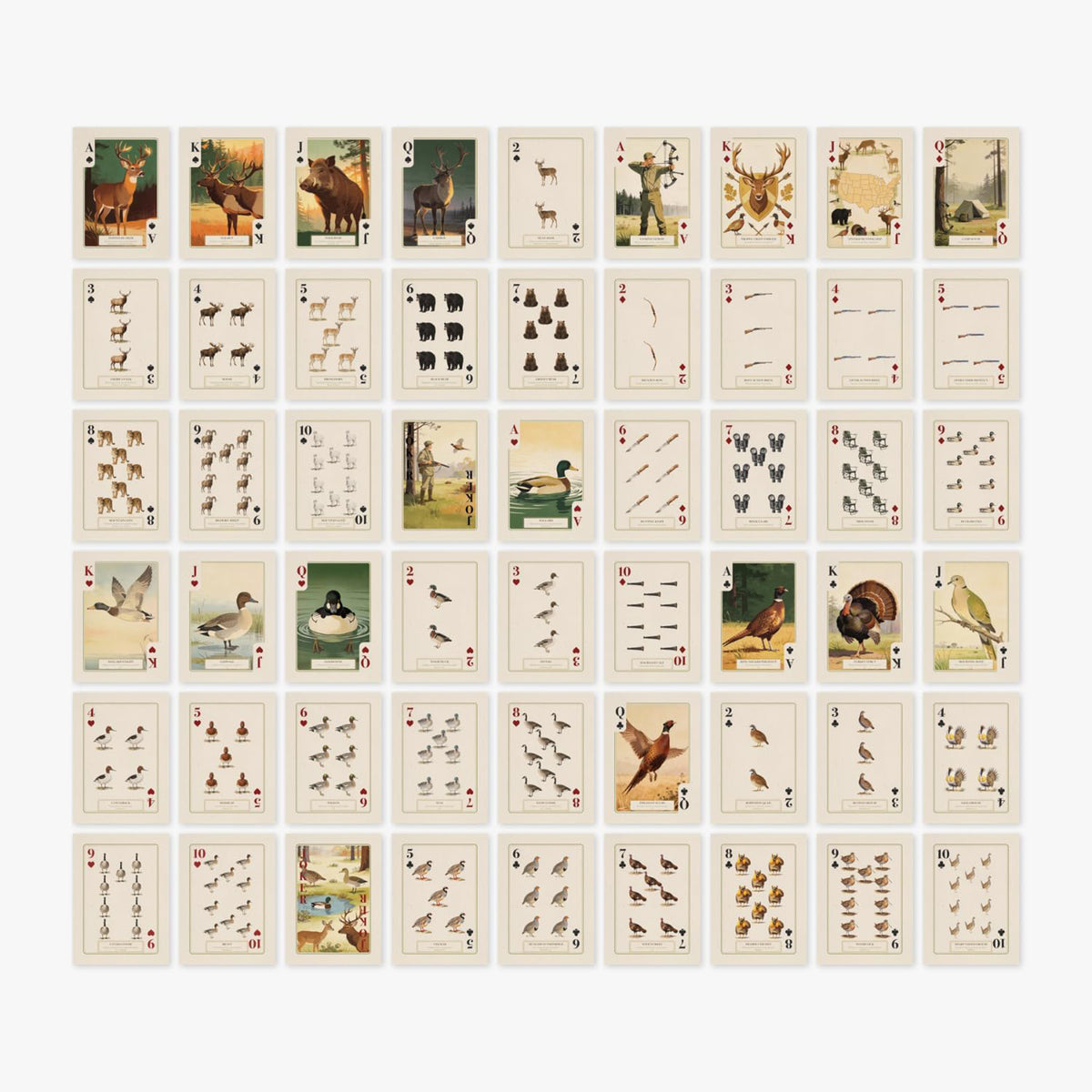 Hunting Playing Cards, image 5