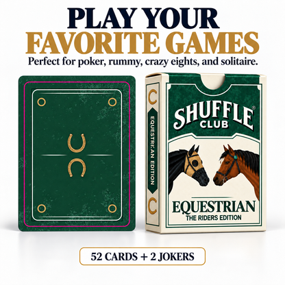 Equestrian Edition | The Riders Edition Playing Cards