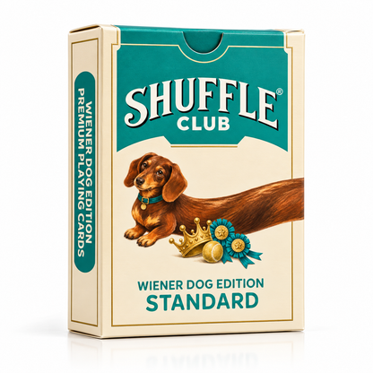 Wiener Dog Playing Cards – box front