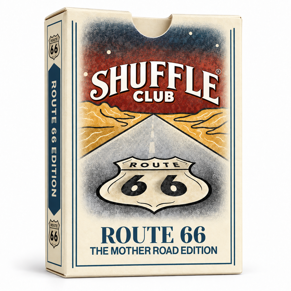 Route 66 Playing Cards – box front