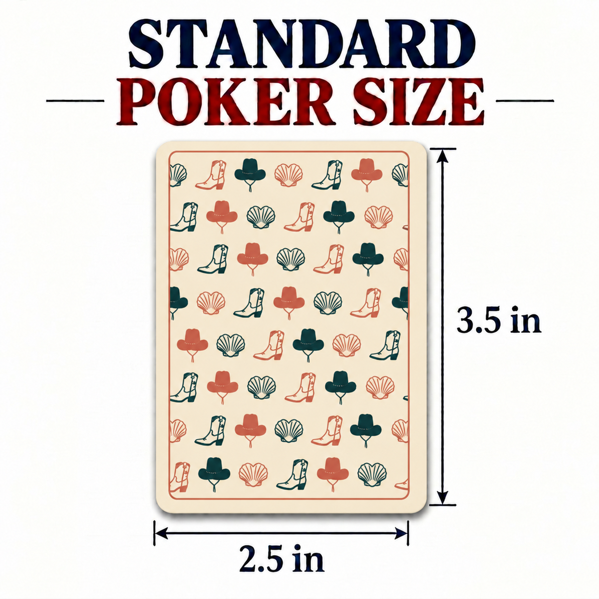 Coastal Cowgirl Playing Cards – Premium Poker Deck