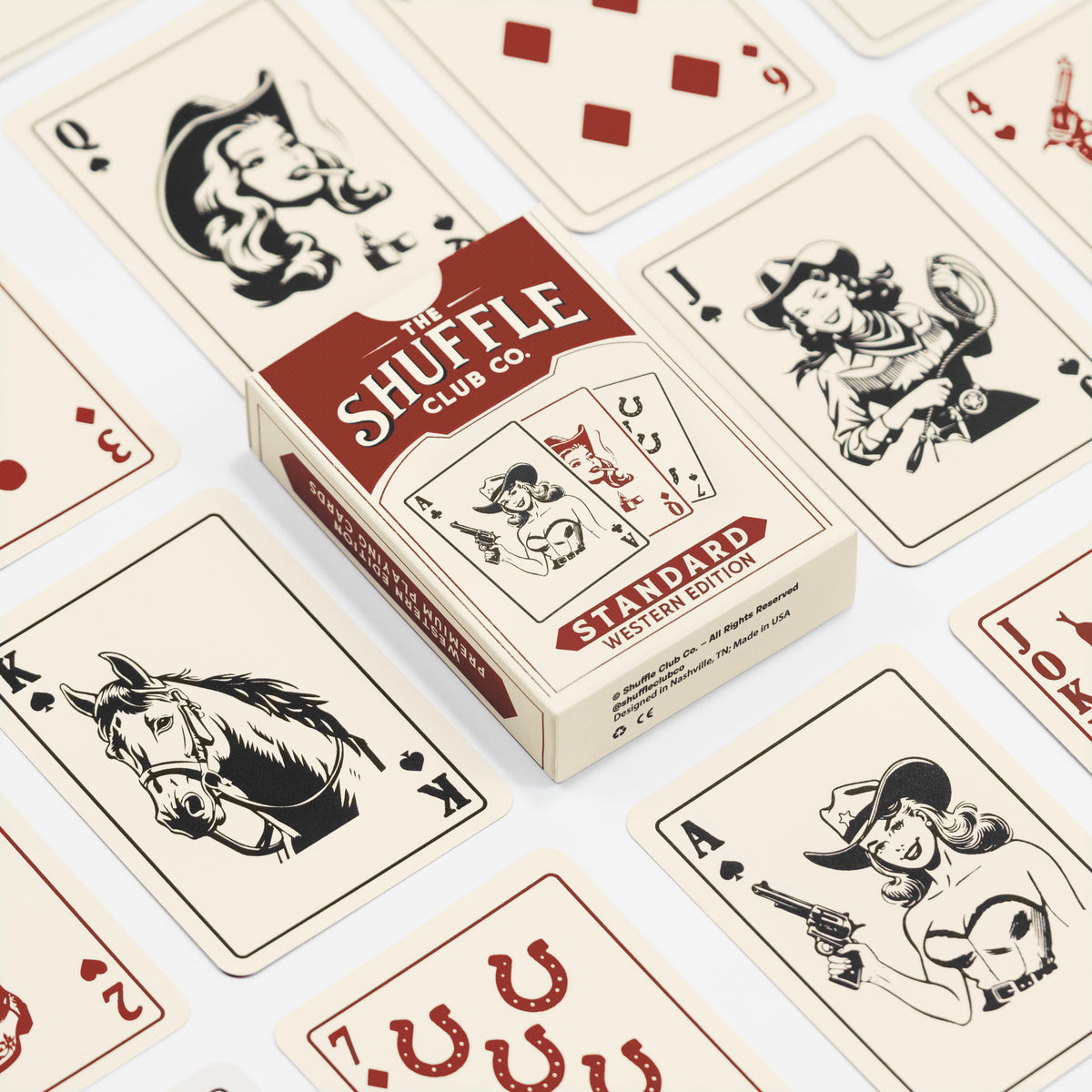 Shuffle Club Western Edition Playing Cards product view 2