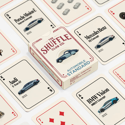 Shuffle Club Auto Playing Cards classic cars product view 2