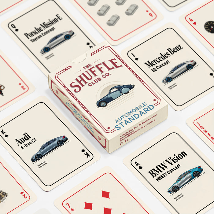 Shuffle Club Auto Playing Cards classic cars product view 2