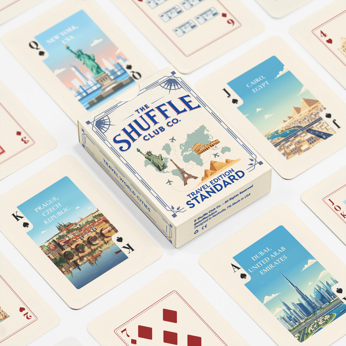 Shuffle Club Travel Playing Cards product view 2