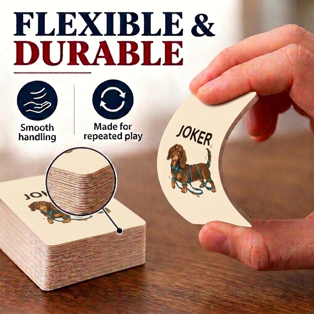 Wiener Dog Edition Premium Playing Cards