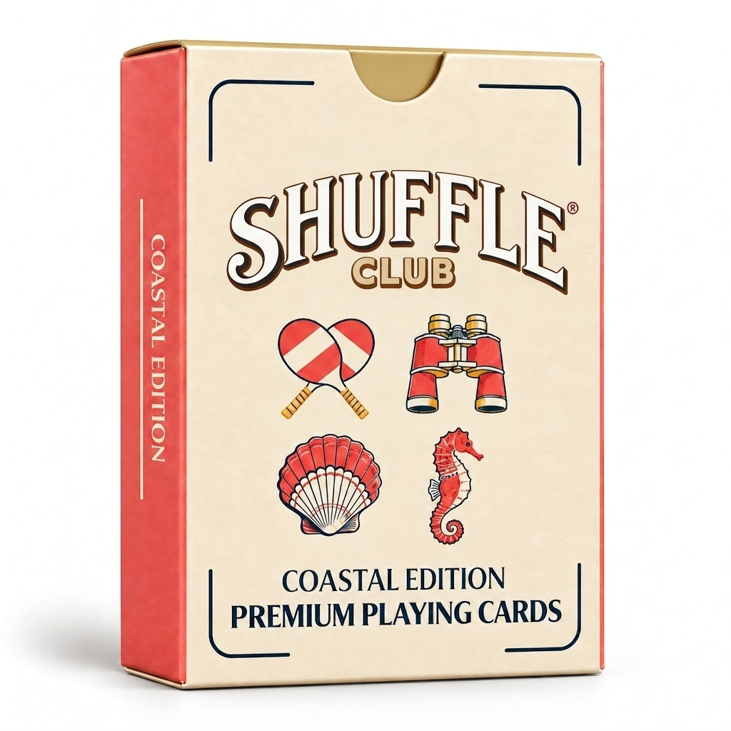 Coastal Playing Cards – box front