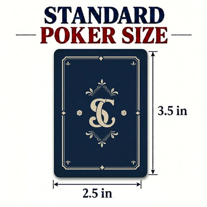 The Vintage Casino Playing Cards – Premium Poker Card Deck with Classic Casino-Inspired Design – Stylish Playing Cards for Poker, Blackjack, Game Nights & Gifts (Pack of 1)