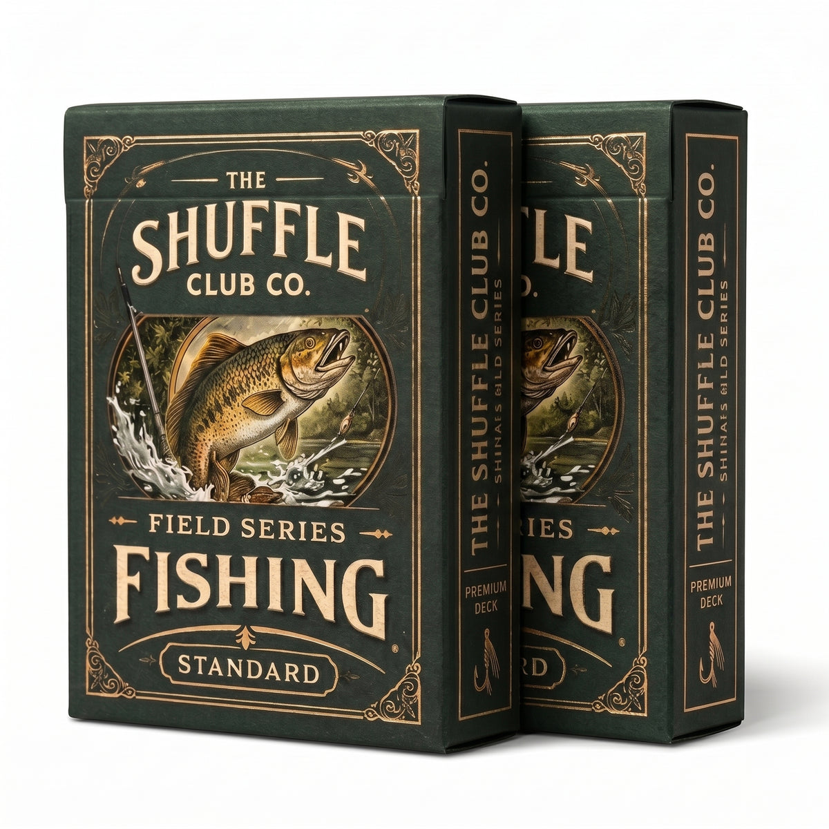 Fishing Playing Cards (2-Pack) – box front