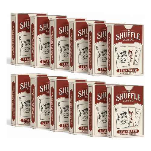 Western Playing Cards (12-Pack) – box front