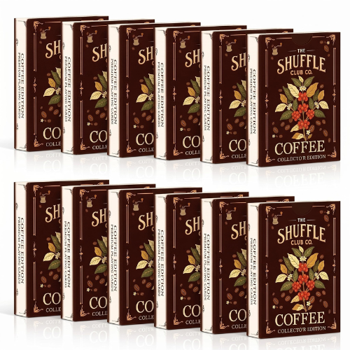 Coffee Playing Cards (12-Pack) – box front