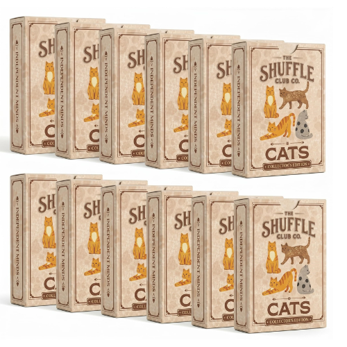Cat Playing Cards (12-Pack) – box front