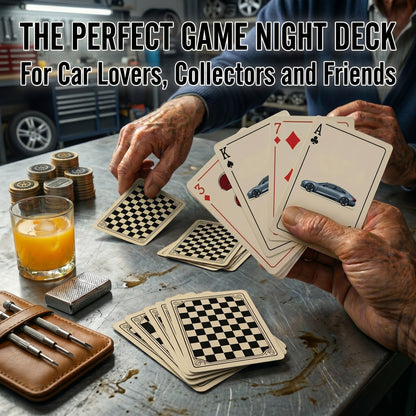 Shuffle Club Auto Playing Cards classic cars product view 4