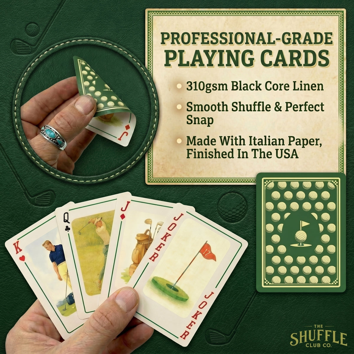 Shuffle Club Golf Playing Cards product view 3