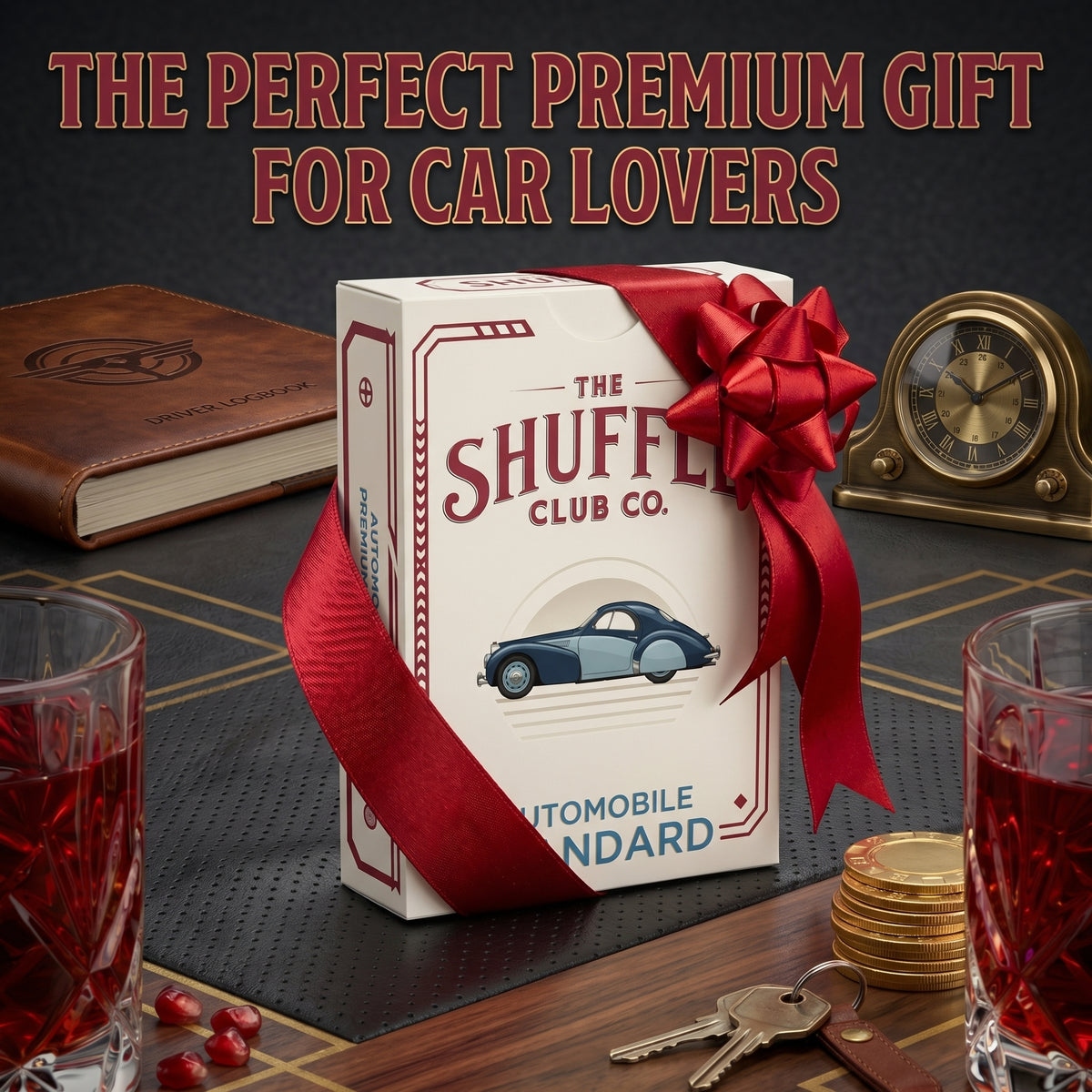 Shuffle Club Auto Playing Cards classic cars product view 9
