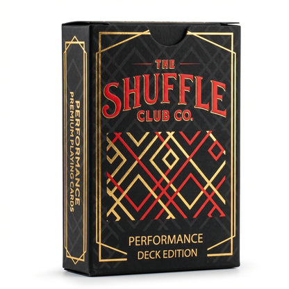 Shuffle Club Jumbo Performance large print high contrast playing cards deck box