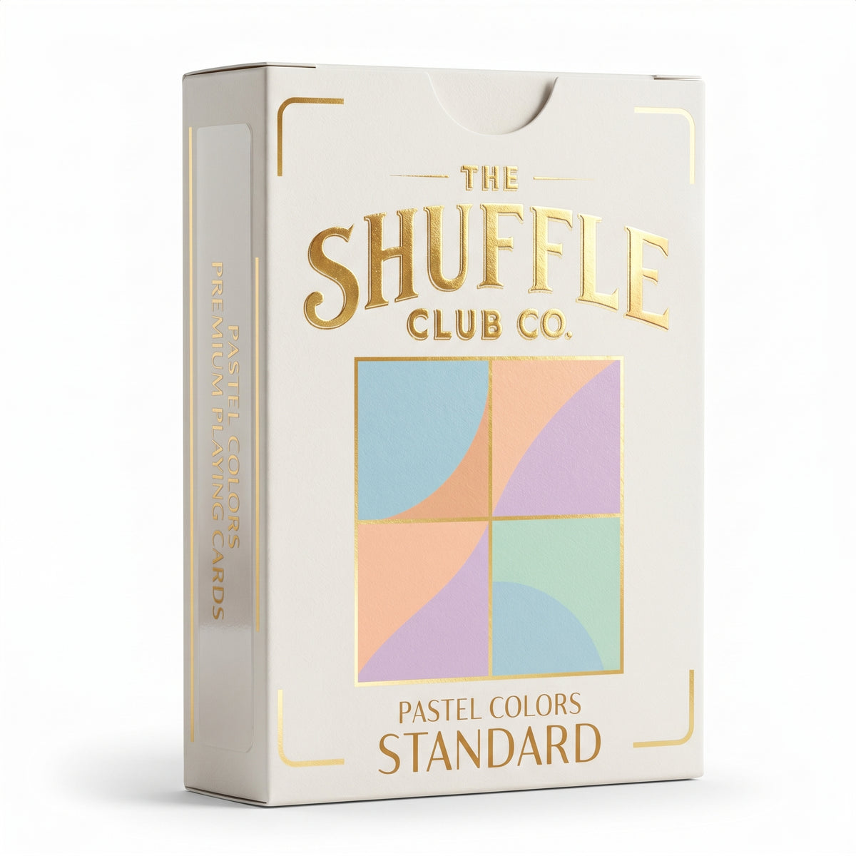 Shuffle Club Jumbo Pastel large print playing cards deck box