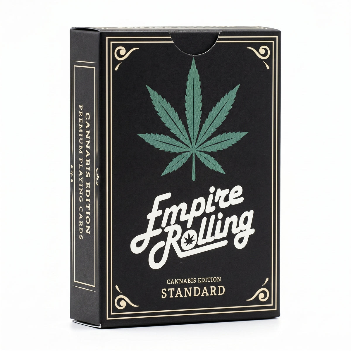 Shuffle Club Cannabis Playing Cards Empire Rolling Edition deck box