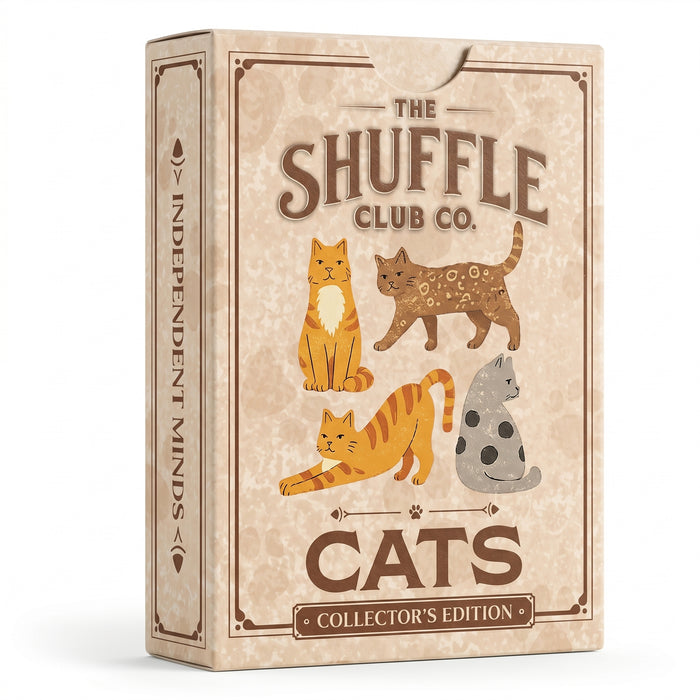 Shuffle Club Co Cat Playing Cards (Pack of 2)