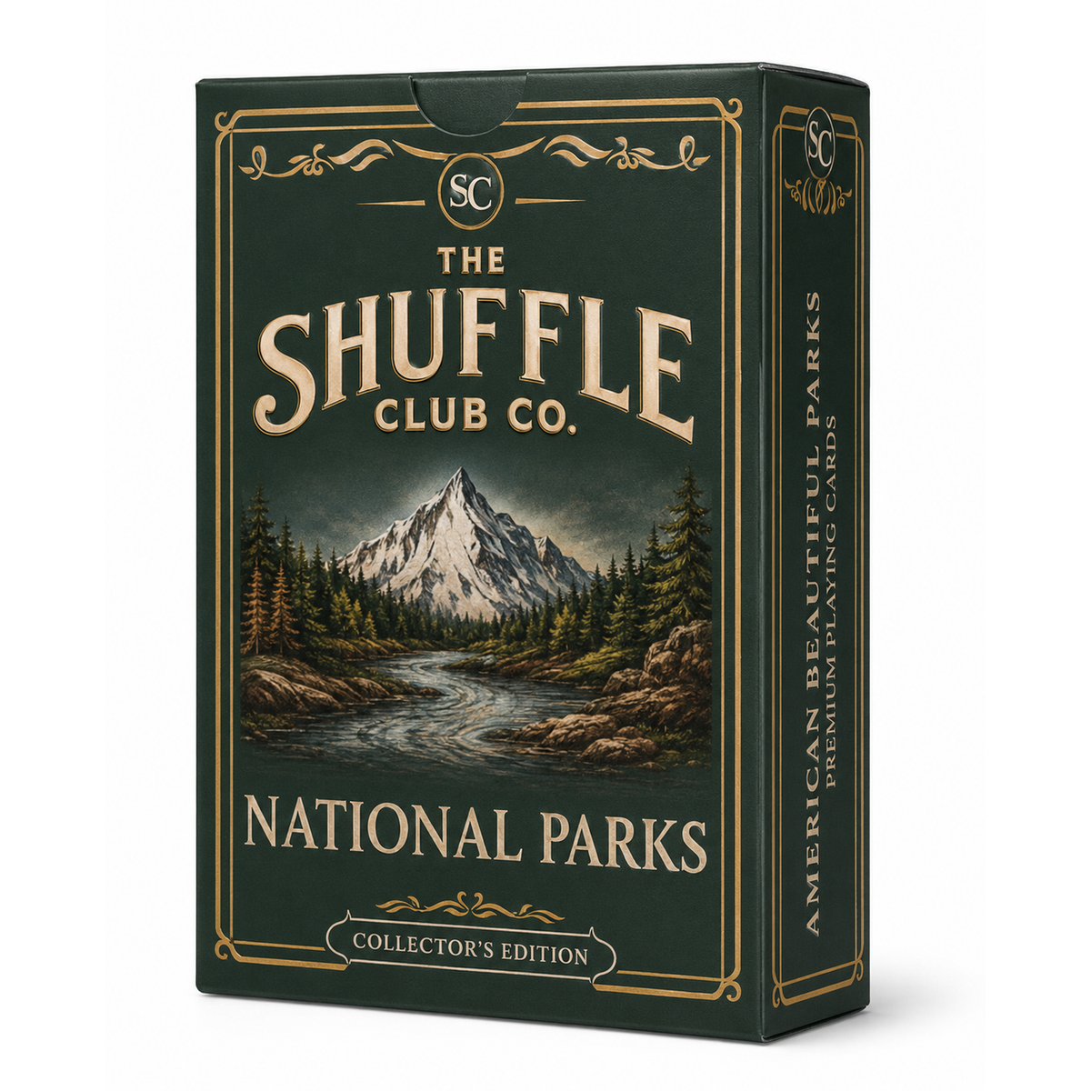 National Parks Playing Cards – box front