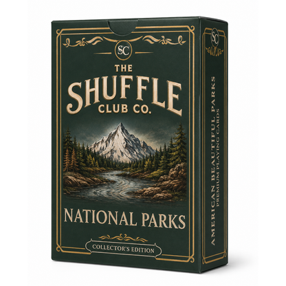 National Parks Playing Cards – box front