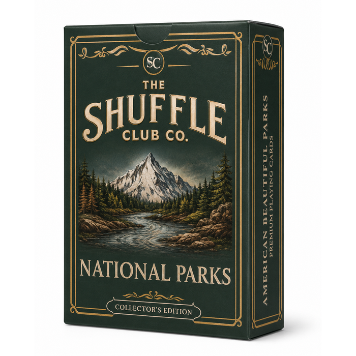 National Parks Playing Cards – box front